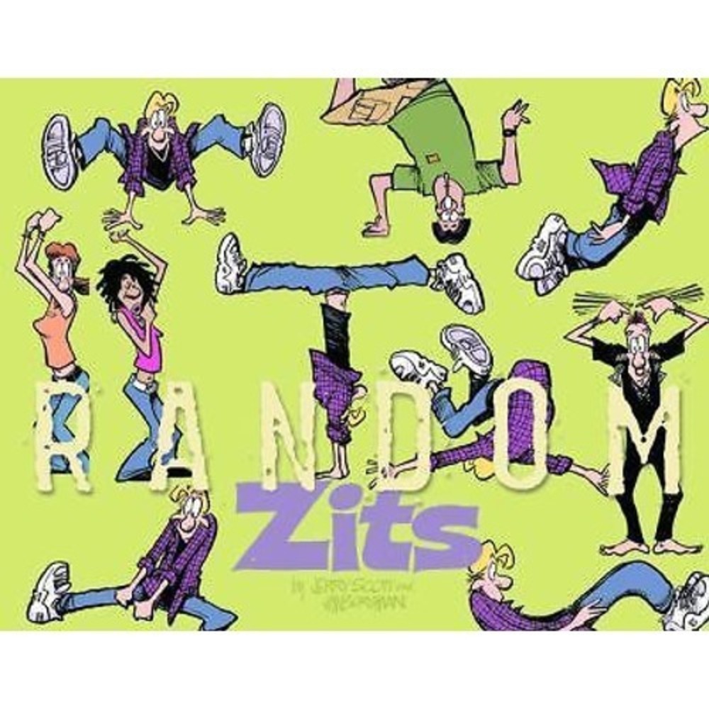 Random Zits: A Zits Treasury - Paperback By Borgman, Jim - GOOD- includes POSTER